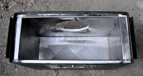 ammo box stovetop oven outer with insulation and stainless lining