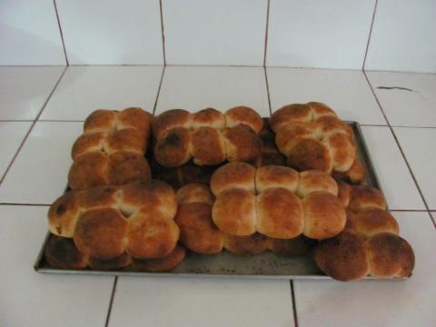 Torta baked in the Bingka Oven