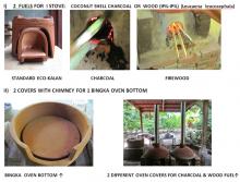   2  FUELS FOR  I STOVE:    COCONUT SHELL CHARCOAL  OR  WOOD (IPIL-IPIL) (Leucaena  leuco