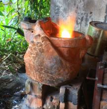 The Swan Stove is a Double Burner