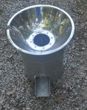 wocket stove galvanized finished