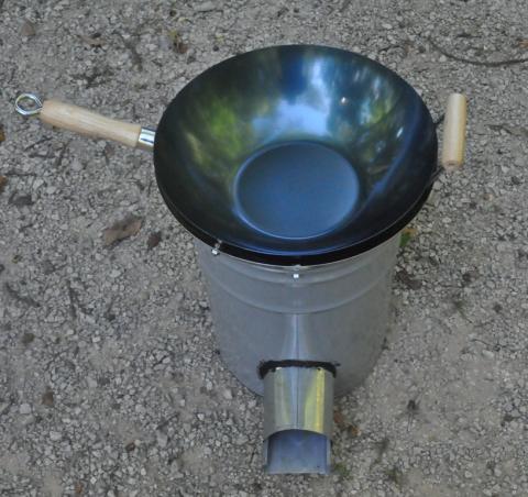 Cajun Rocket Pot  Improved Biomass Cooking Stoves